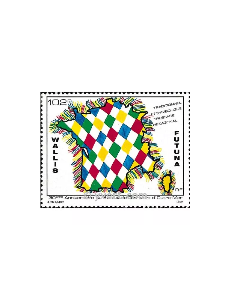 n° 414 -  Timbre Wallis et Futuna Poste