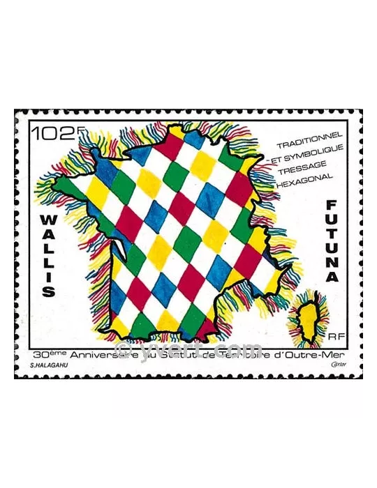 n° 414 -  Timbre Wallis et Futuna Poste