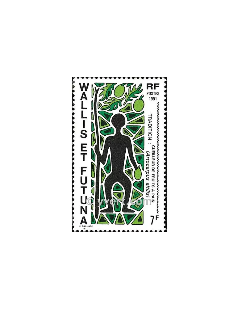 n° 416 -  Timbre Wallis et Futuna Poste