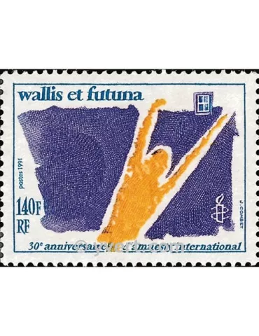 n° 417 -  Timbre Wallis et Futuna Poste 2