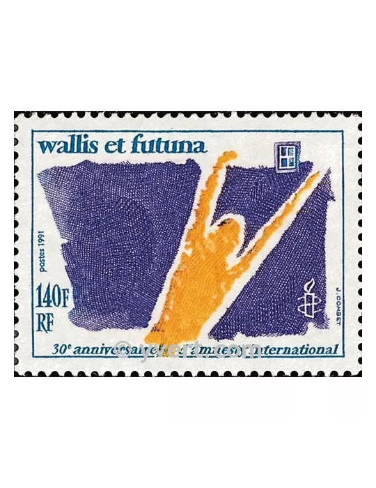 n° 417 -  Timbre Wallis et Futuna Poste