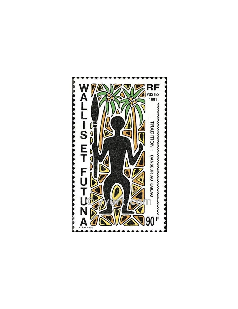 n° 418 -  Timbre Wallis et Futuna Poste