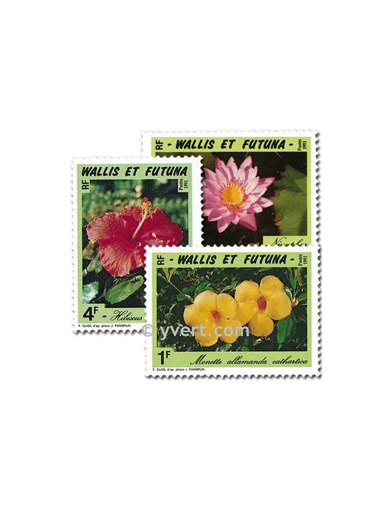 n° 420/422 -  Timbre Wallis et Futuna Poste