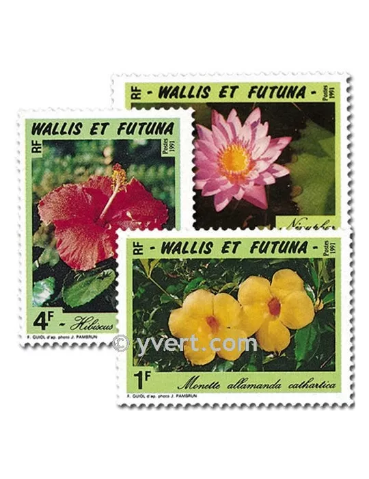 n° 420/422 -  Timbre Wallis et Futuna Poste