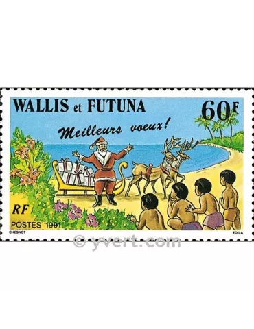 n° 423 -  Timbre Wallis et Futuna Poste 2