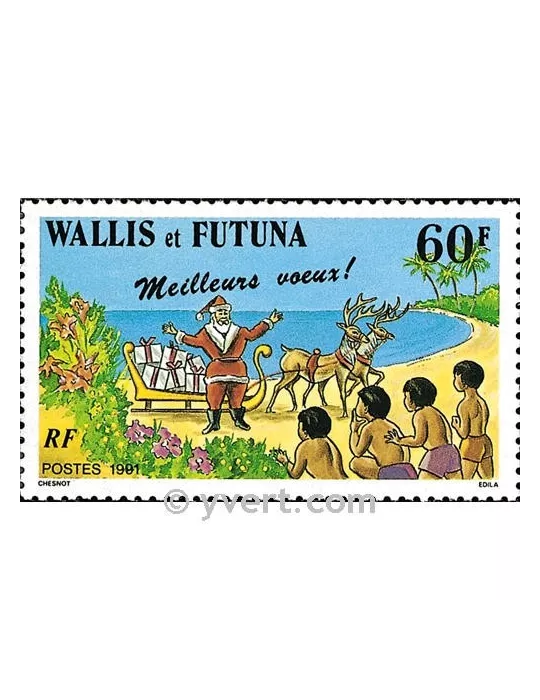 n° 423 -  Timbre Wallis et Futuna Poste
