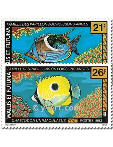 n° 430/431 -  Timbre Wallis et Futuna Poste 2