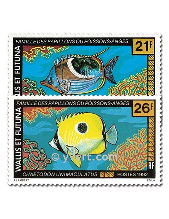 n° 430/431 -  Timbre Wallis et Futuna Poste