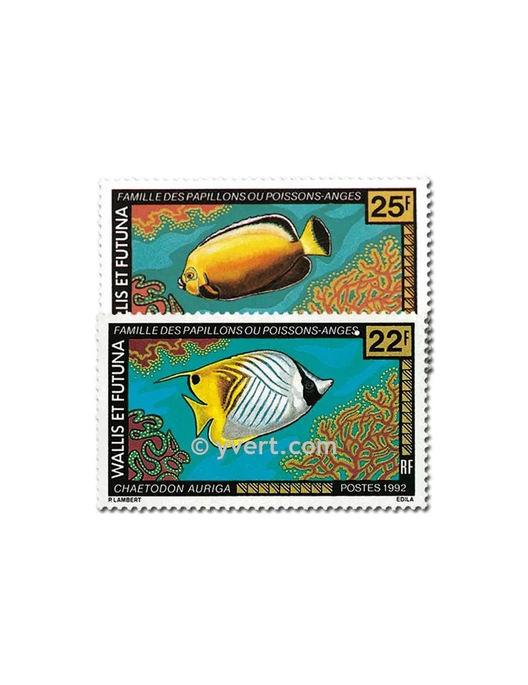 n° 437/438 -  Timbre Wallis et Futuna Poste