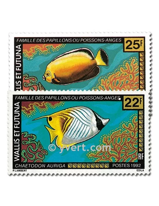 n° 437/438 -  Timbre Wallis et Futuna Poste