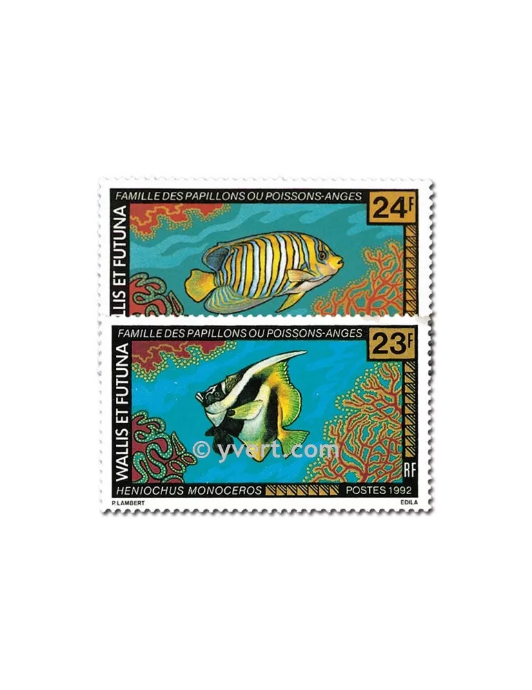 n° 439/440 -  Timbre Wallis et Futuna Poste
