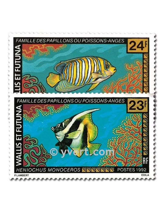 n° 439/440 -  Timbre Wallis et Futuna Poste