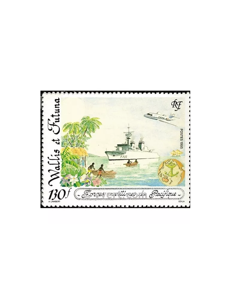 n° 444 -  Timbre Wallis et Futuna Poste