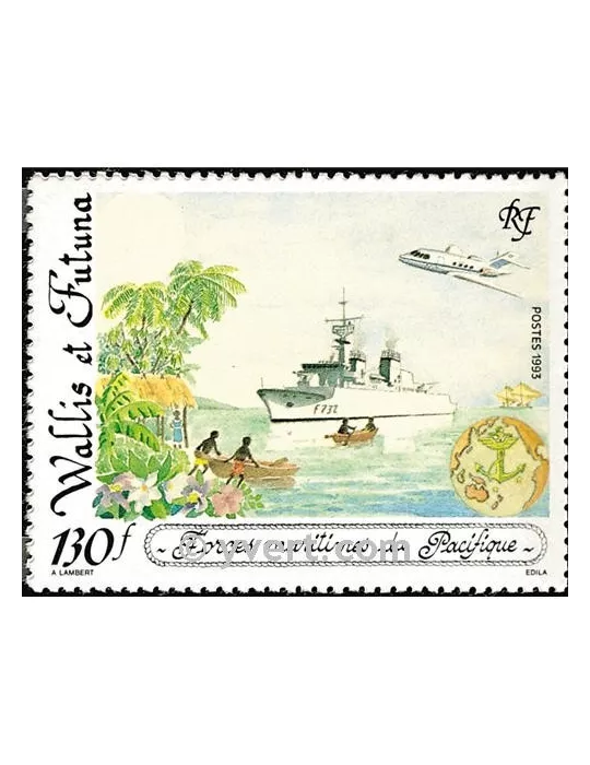 n° 444 -  Timbre Wallis et Futuna Poste