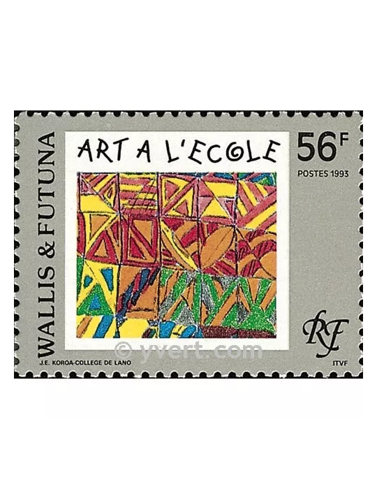 n° 445 -  Timbre Wallis et Futuna Poste