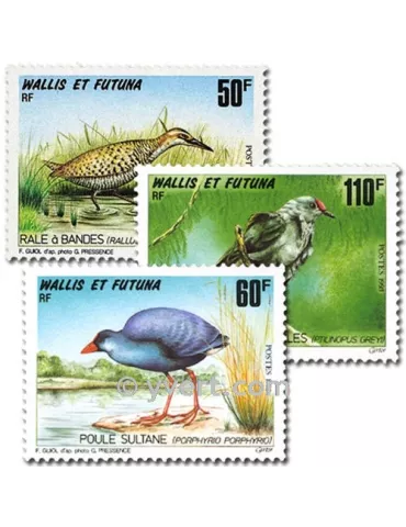 n° 446/448 -  Timbre Wallis et Futuna Poste 2