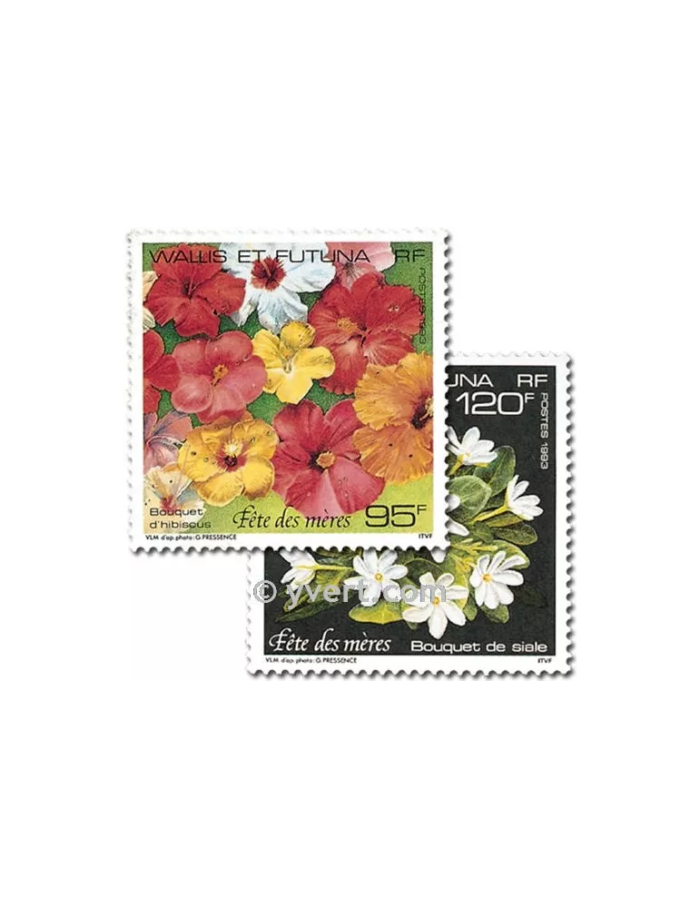 n° 449/450 -  Timbre Wallis et Futuna Poste