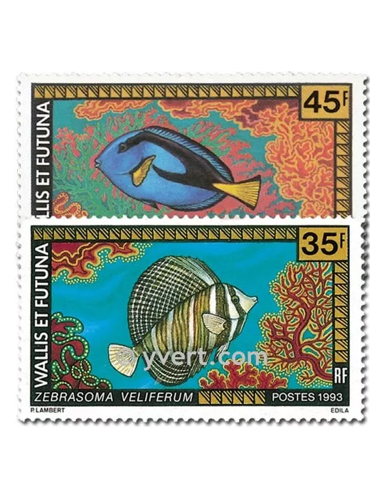 n° 451/452 -  Timbre Wallis et Futuna Poste