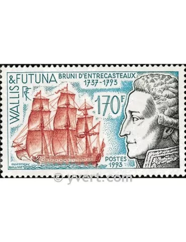 n° 453 -  Timbre Wallis et Futuna Poste 2