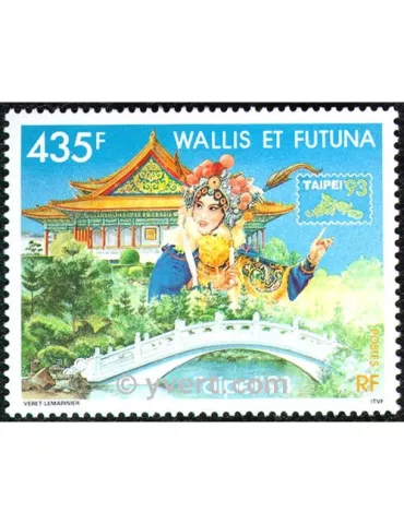 n° 454 -  Timbre Wallis et Futuna Poste 2