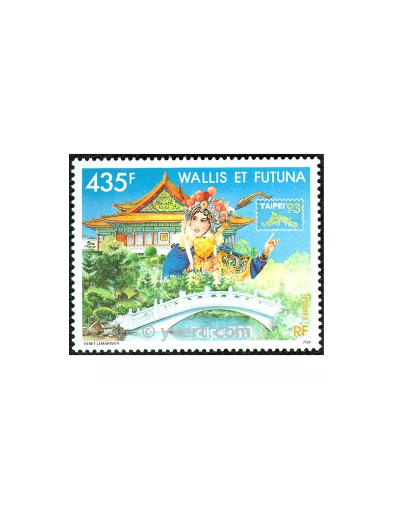 n° 454 -  Timbre Wallis et Futuna Poste