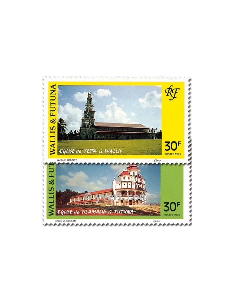 n° 455/456 -  Timbre Wallis et Futuna Poste