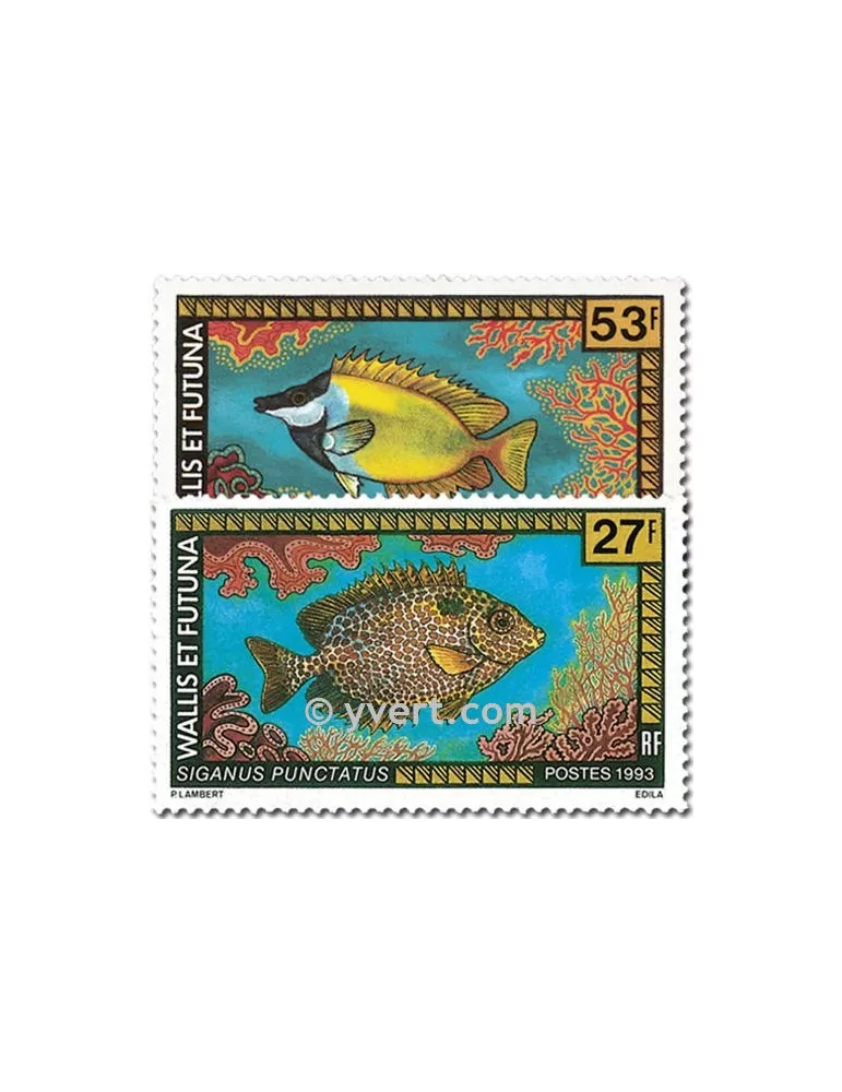 n° 457/458 -  Timbre Wallis et Futuna Poste