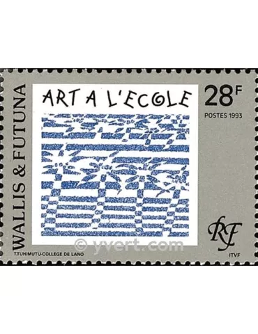 n° 459 -  Timbre Wallis et Futuna Poste 2