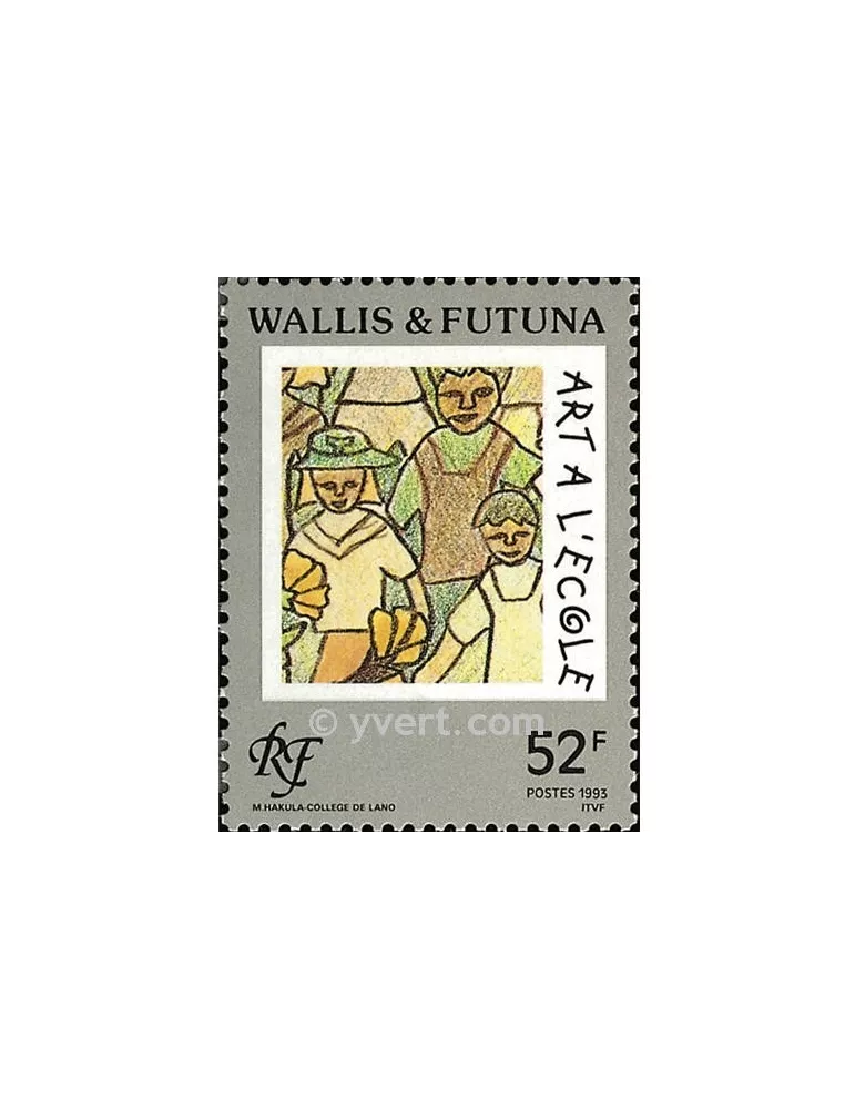 n° 460 -  Timbre Wallis et Futuna Poste