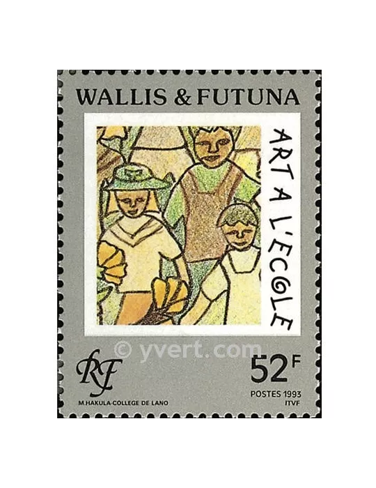 n° 460 -  Timbre Wallis et Futuna Poste