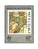 n° 460 -  Timbre Wallis et Futuna Poste