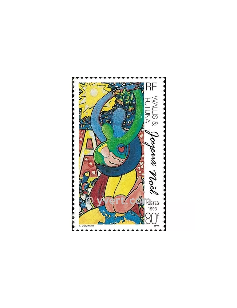 n° 461 -  Timbre Wallis et Futuna Poste