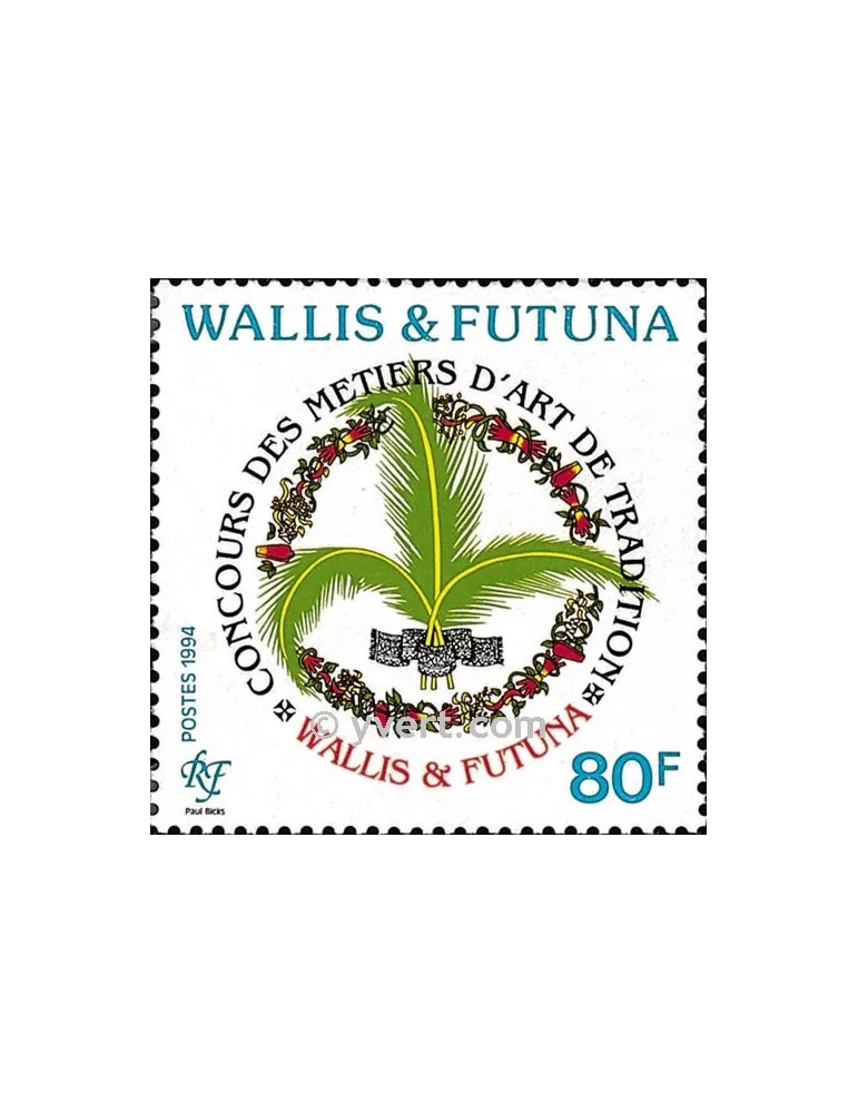 n° 462 -  Timbre Wallis et Futuna Poste