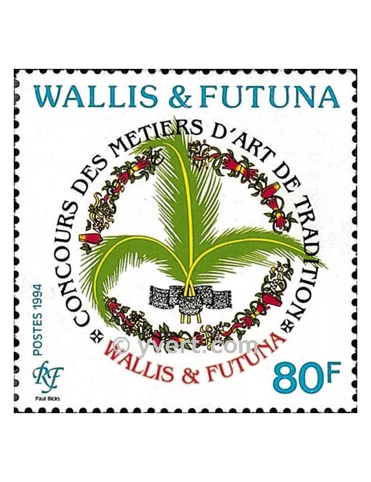 n° 462 -  Timbre Wallis et Futuna Poste