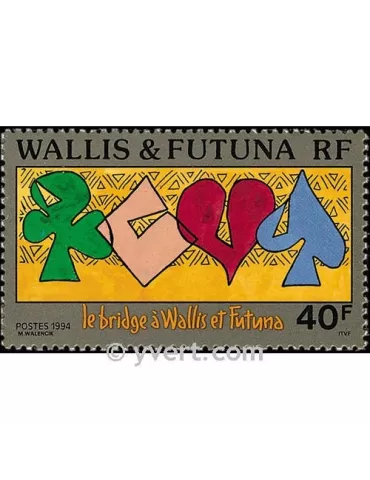 n° 468 -  Timbre Wallis et Futuna Poste 2