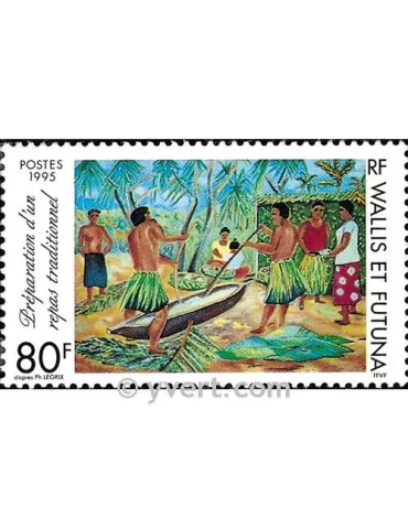 n° 472 -  Timbre Wallis et Futuna Poste 2
