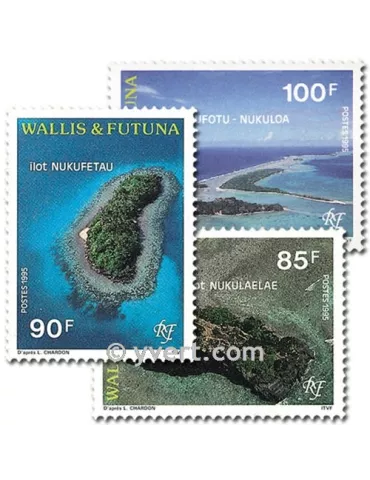 n° 473/475 -  Timbre Wallis et Futuna Poste 2