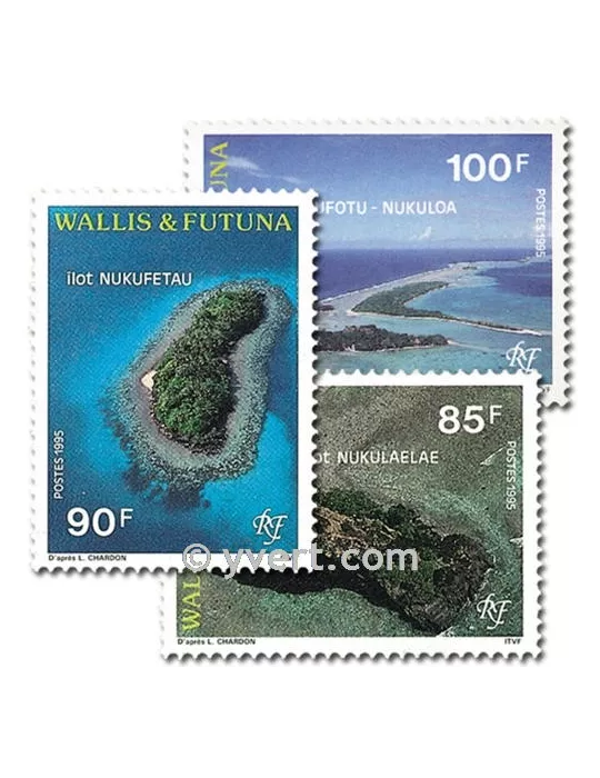 n° 473/475 -  Timbre Wallis et Futuna Poste