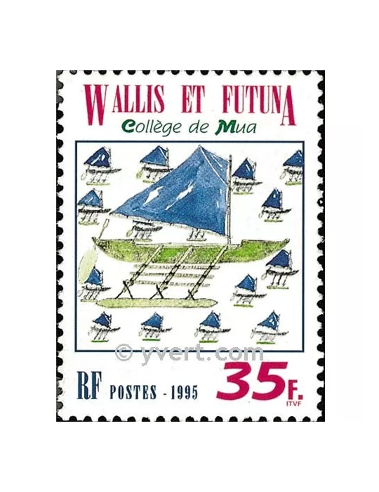 n° 477 -  Timbre Wallis et Futuna Poste