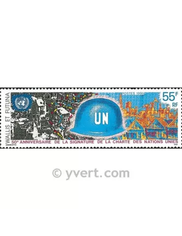 n° 478 -  Timbre Wallis et Futuna Poste 2