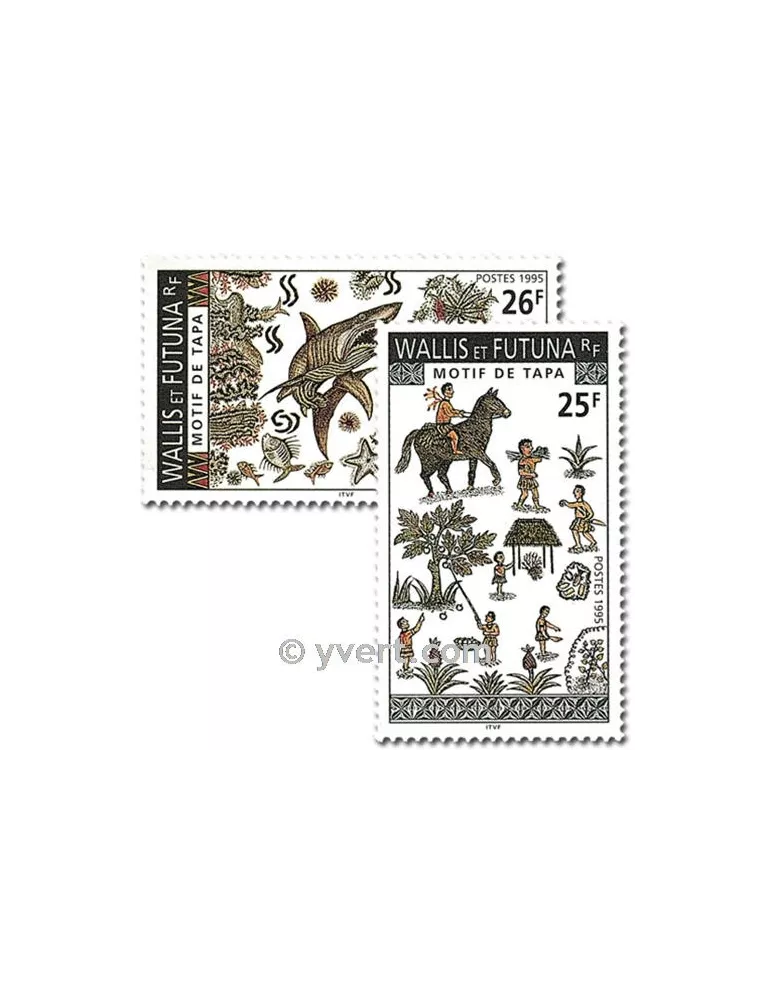 n° 483/484 -  Timbre Wallis et Futuna Poste