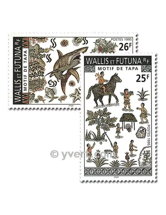 n° 483/484 -  Timbre Wallis et Futuna Poste