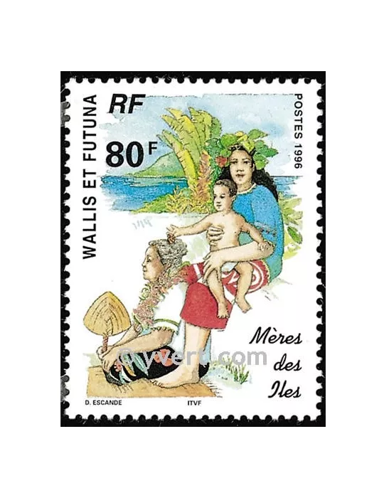 n° 485 -  Timbre Wallis et Futuna Poste