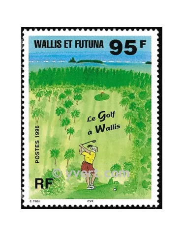 n° 486 -  Timbre Wallis et Futuna Poste 2