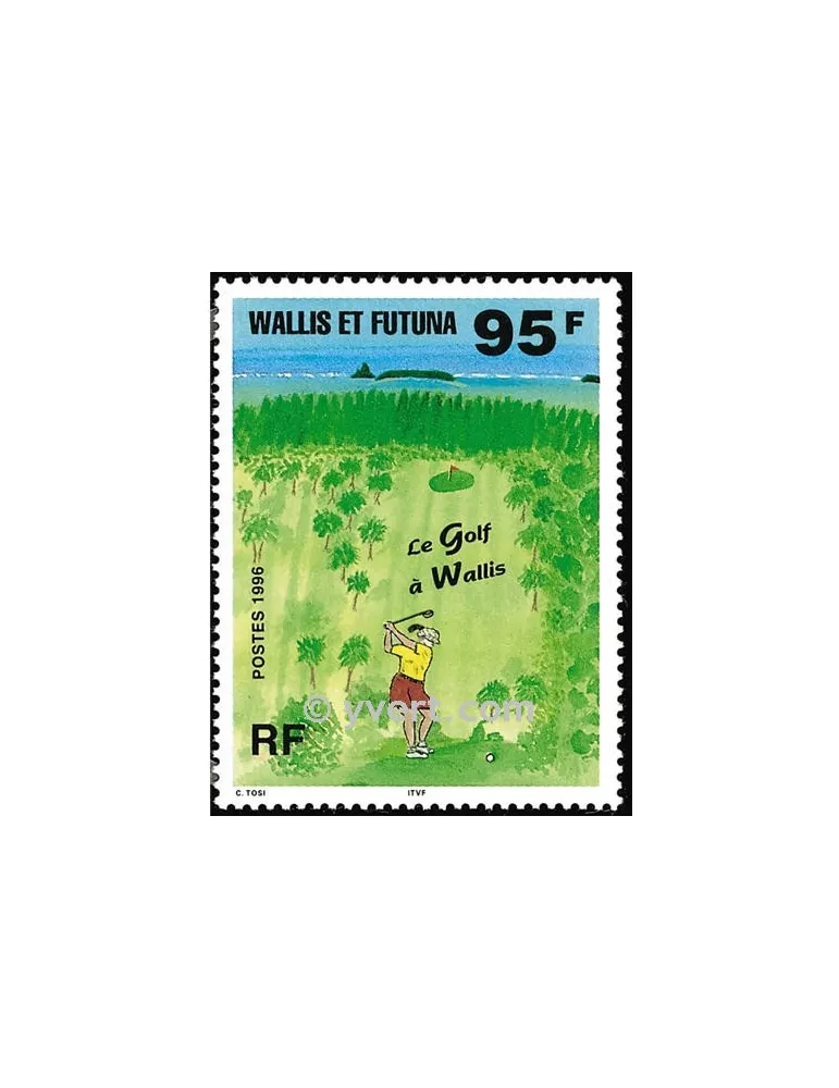 n° 486 -  Timbre Wallis et Futuna Poste