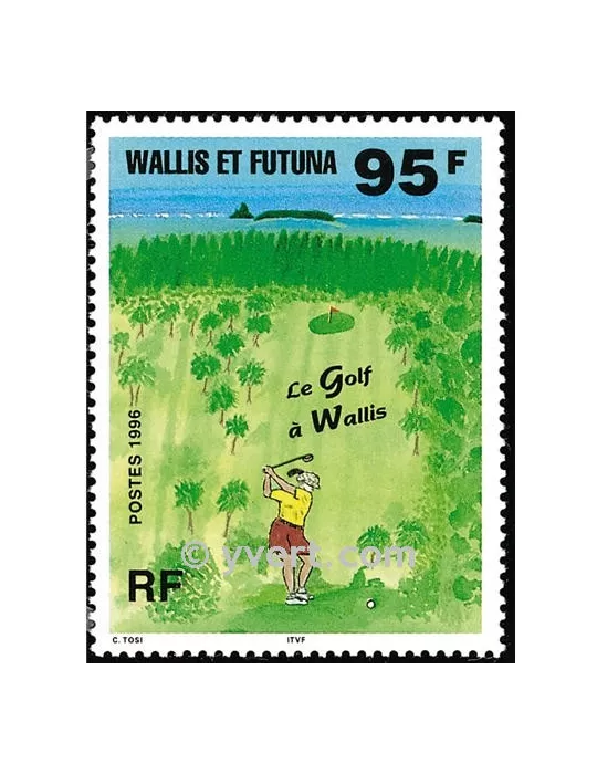 n° 486 -  Timbre Wallis et Futuna Poste