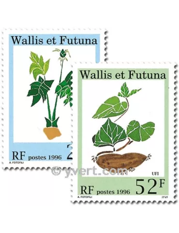 n° 487/488 -  Timbre Wallis et Futuna Poste 2