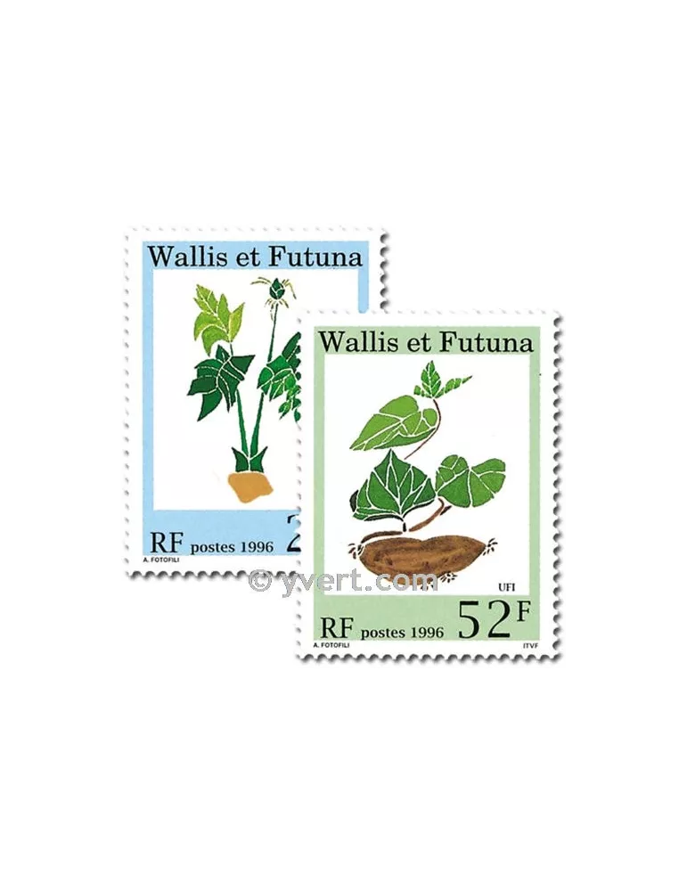 n° 487/488 -  Timbre Wallis et Futuna Poste
