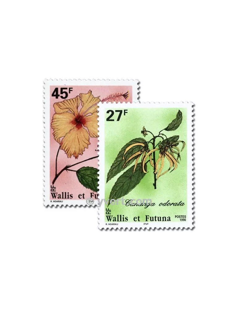 n° 489/490 -  Timbre Wallis et Futuna Poste