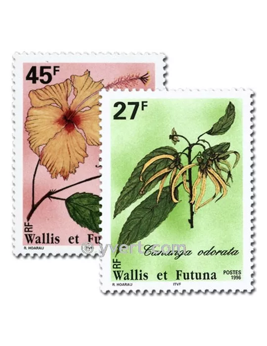 n° 489/490 -  Timbre Wallis et Futuna Poste